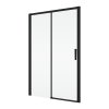 D22S2BR posuvné dveře 1400/2000 černá matná/screen, pravé
