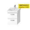 Lyra plus Viva skříňka s 2 zásuvkami pod umyvadlo 50 x 43 cm,bílá