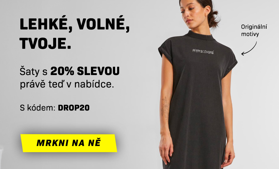 Šaty co mají styl! DROP20