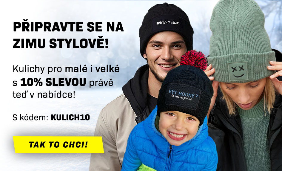 Připravte se na zimu se stylovými kulichy! Sleva 10% s kódem: KULICH10