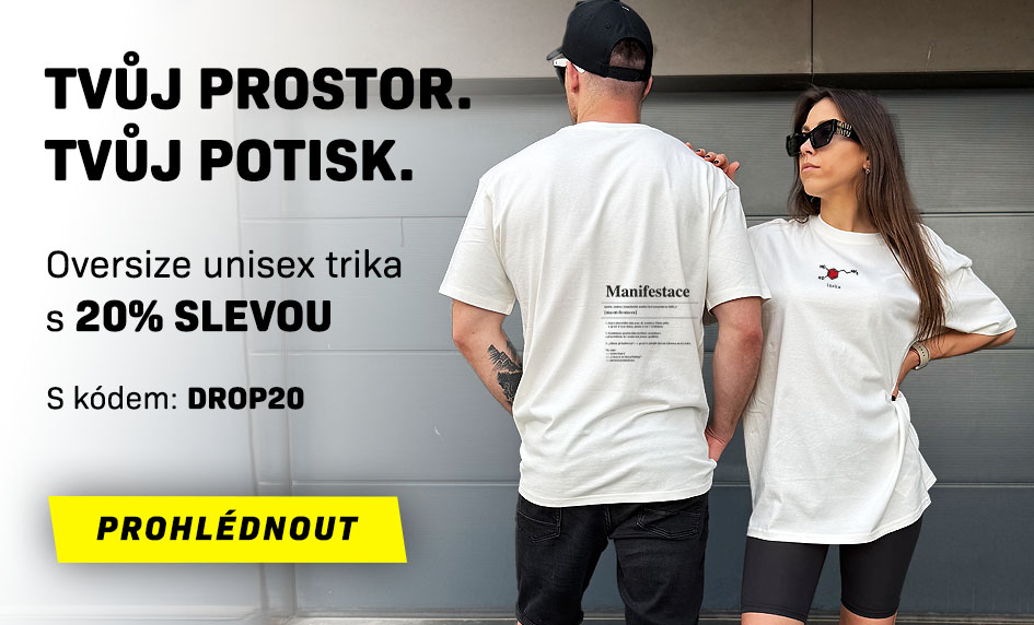 Máme novinku! Oversize trička!