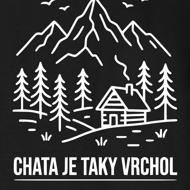 Detail potisku na tričku Trikito