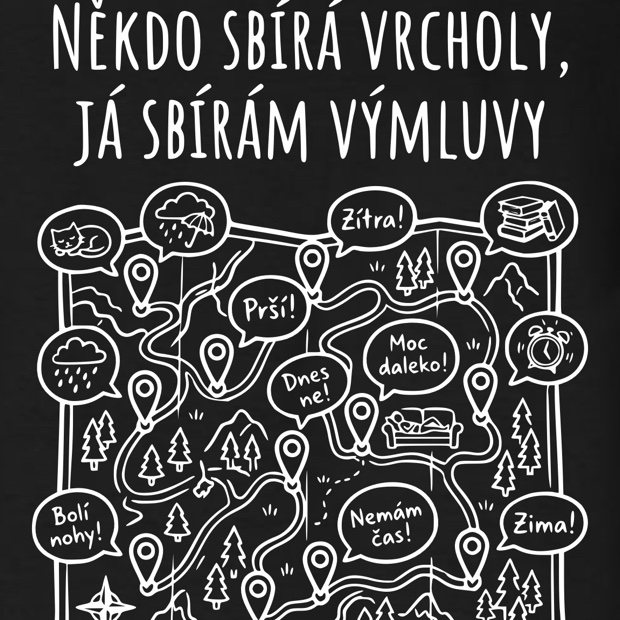 Detail potisku na tričku Trikito