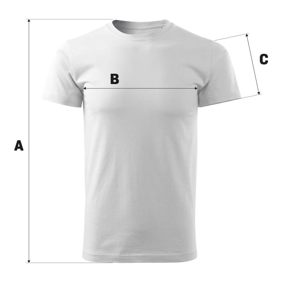 Basic Tričko Trikito - rozměry