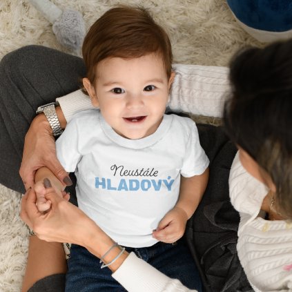 t shirt mockup featuring a baby boy with his mom m1003