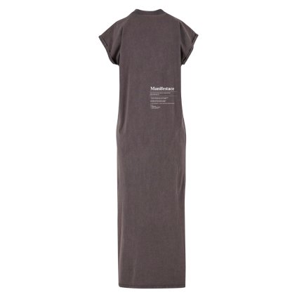 dlouhe saty zadni grey