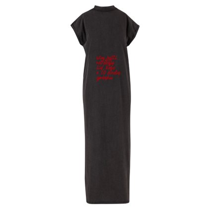 dlouhe saty zadni black