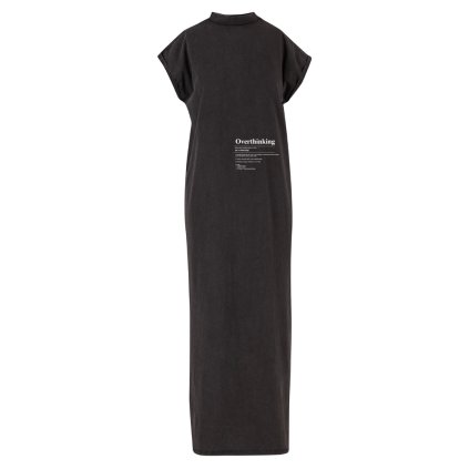 dlouhe saty zadni black