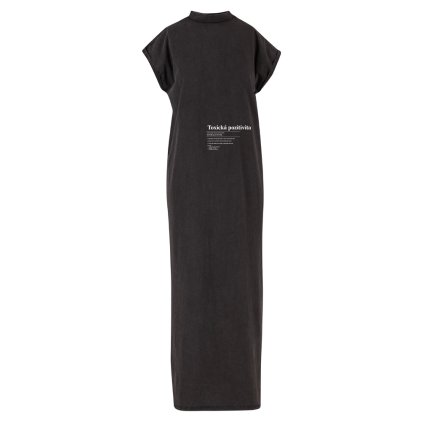 dlouhe saty zadni black