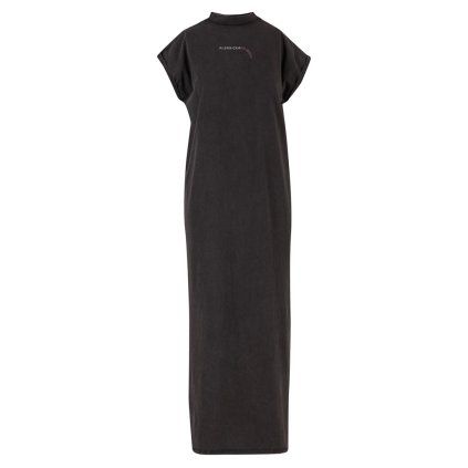 dlouhe saty predni black