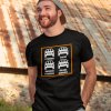 t shirt mockup of a man posing in front of an old structure 28199