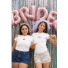 t shirt mockup of two girlfriends at a bachelorette party 29666