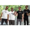 bachelor themed mockup of a group of happy men wearing bella canvas t shirts m36913 2
