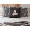 mockup of a square pillow on a bed with pillows a15172 2