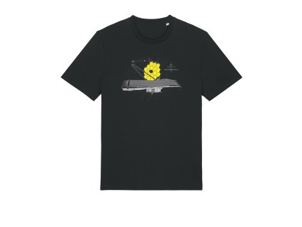 JWST black C002 panske trika