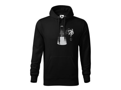 mikina cierna gemini