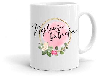 Hrneček Nejlepší Babička FLORAL