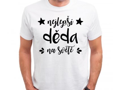 Nejlepší Děda na světě bílé