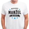 Tričko s potiskem pro manžela NEJLEPŠÍ MANŽEL na světě bílé s černo modrým potiskem