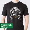Tričko pánské pro rybáře s potiskem RYBÁŘSKÁ LEGENDA narozen v listopadu černé