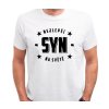 Pánské tričko pro syna s potiskem Nejlepší SYN na světě bílé černý potisk