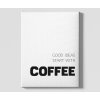 Dekorační obrázek na plátně Coffee ideas Minimalism top