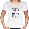 Dámské tričko Nejlepší máma Little Hand bílé