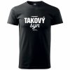 Set triček Jaký OTEC takový SYN pro syna černé