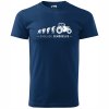 Pánské tričko pro Farmáře a Zemědělce EVOLUCE ZEMEDĚLCE půlnoční modrá 2