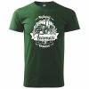 Pánské tričko pro zamedělce Nejlepší Farmář vesnice LAHVOVĚ ZELENÉ 2