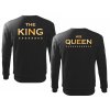 Sada mikin KING a QUEEN 01 Černá Zlatý potisk