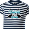 Vodácké dětské pruhované tričko na vodu sailor vodácká LEGENDA možnost vlastního textu detail