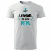 Pánské tričko Když LEGENDA tak jedině volba jména jiří,jan,petr,josef,pavel,martin,tomáš,jaroslav,miroslav,zdeněk,václav,michal, františek,jakub,milan,karel,lukáš,david,vladimíř,ondřej BÍLÉ 2