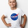 Dětské tričko s logem NASA original modrý kruh bílé