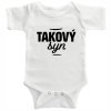 Dětské BODY takový SYN bílé