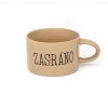 Hrneček makronka s vtipným potiskem ZASRÁNO hnědý samotný