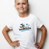 Dětské chlapecké tričko Já za to nemůžu Bílé 01