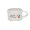 Hrneček makronka pro páry s vtipným potiskem Jsi moje nej PŘÍŠERKA bílý