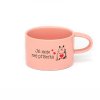 Hrneček makronka pro páry s vtipným potiskem Jsi moje nej PŘÍŠERKA růžový