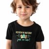 Dětské chlapecké tričko Nejsem na baterky, jedu na cukr černé