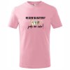 Dětské dívčí tričko Nejsem na baterky, jedu na cukr světle růžové 2