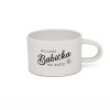 Hrneček makronka pro babičky s potiskem Nejlepší BABIČKA NA SVĚTĚ bílý