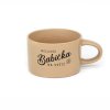 Hrneček makronka pro babičky s potiskem Nejlepší BABIČKA NA SVĚTĚ hnědý