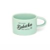 Hrneček makronka pro babičky s potiskem Nejlepší BABIČKA NA SVĚTĚ mint zelený