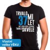 Pánské narozeninové tričko trvalo mi 37 let než jsem začal vypadat takhle skvěle pro tátu k narozeninám černé