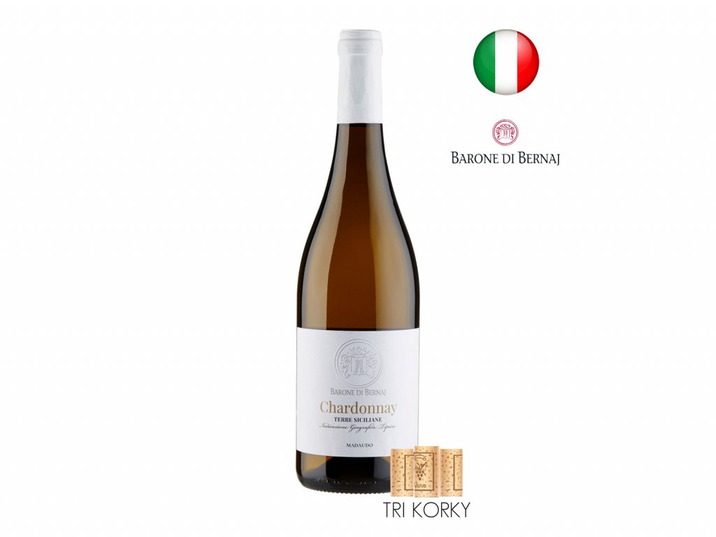talianske biele vino chardonnay 12,5%