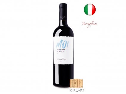 cervene vino Moi Primitivo de Puglia varvaglione