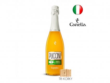 taliansky aperitiv puccini sumive vino so sicilskymi mandarinkami