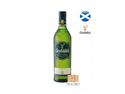 1 Glenfiddich 12YO 40% 0,7l 0