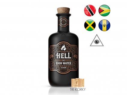 rum hell or high water 40% 0,7l 3